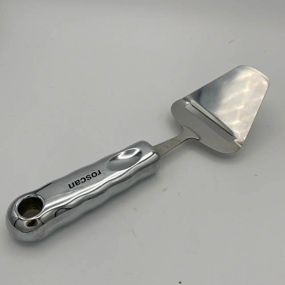 VTG Roscan stainless steel block cheese slicer weighted handle